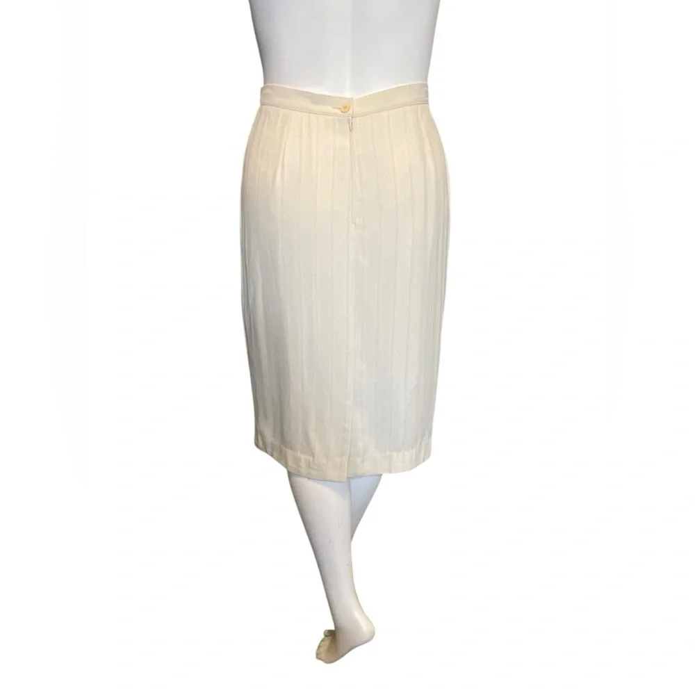 Giorgio Armani LE COLLEZIONI Vintage Wool blend pencil Skirt Women’s Size 14